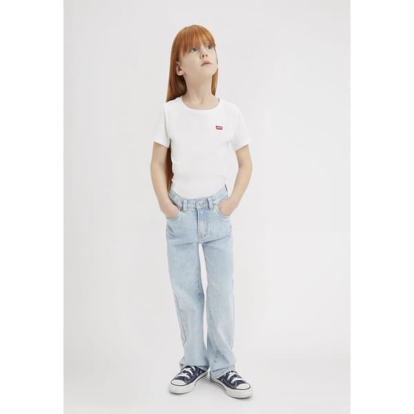 Levi´s ® Kids Wide Leg Jeans Housut Sininen 5 Years