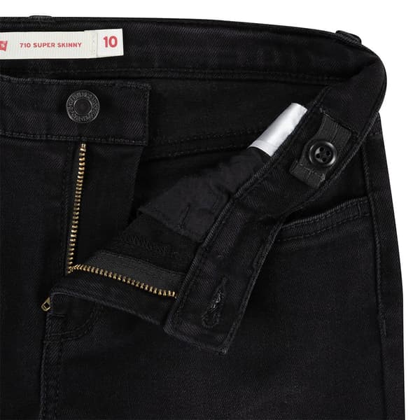 Levi´s ® Kids 710 Super Skinny Jeans Byxor Svart 5 Years