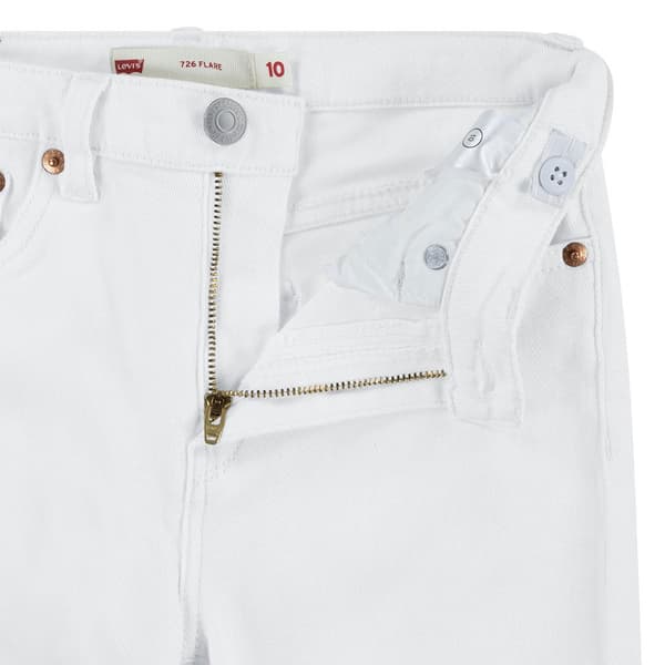 Levi´s ® Kids 726 High Rise Flare Jeans Housut Valkoinen 8 Years