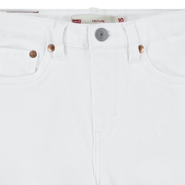 Levi´s ® Kids 726 High Rise Flare Jeans Housut Valkoinen 8 Years