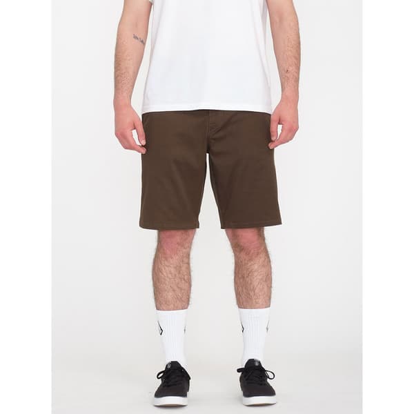 Volcom Frickin Modern Stretch 19´´ Shorts Brun 26 Mand