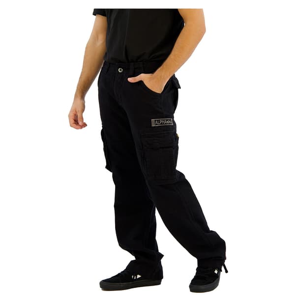 Alpha Industries Jet Housut Musta 38 Mies