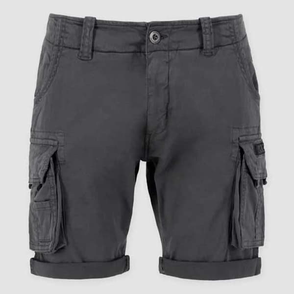 Alpha Industries Crew Cargo Shorts Grå 32 Man