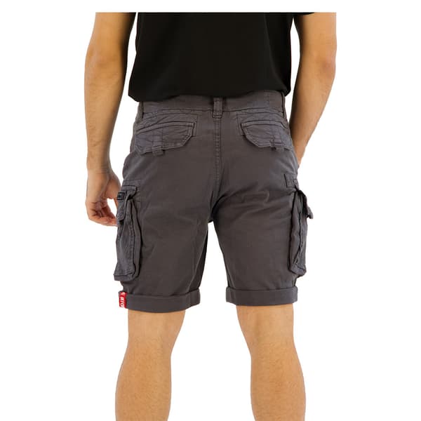 Alpha Industries Crew Cargo Shorts Grå 32 Man