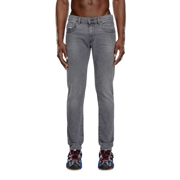 Diesel A03558-0grdk 2019 D Strukt Jeans Grå 34 / 32 Mand