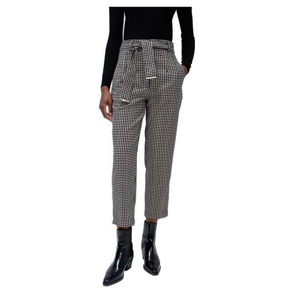 Salsa Jeans Cropped Slim High Chinohousut Musta 31 / 28 Nainen