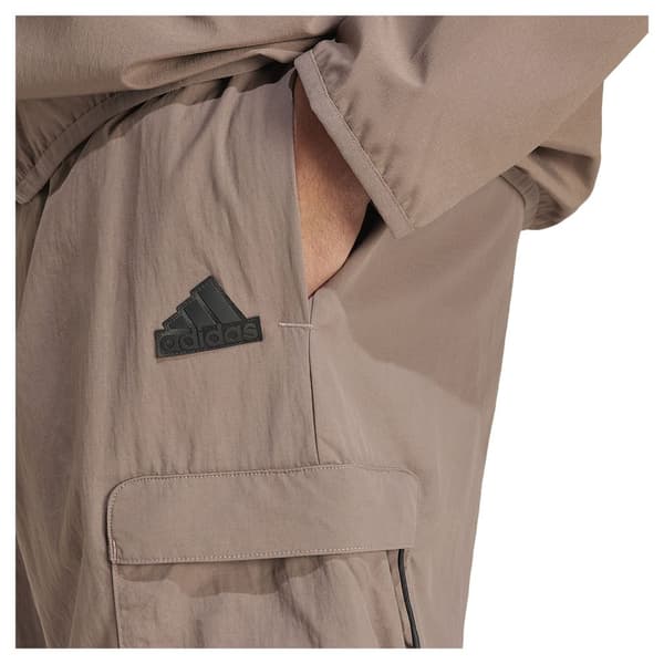 Adidas City Escape Premium Zip Off Cargo Housut Beige M Mies