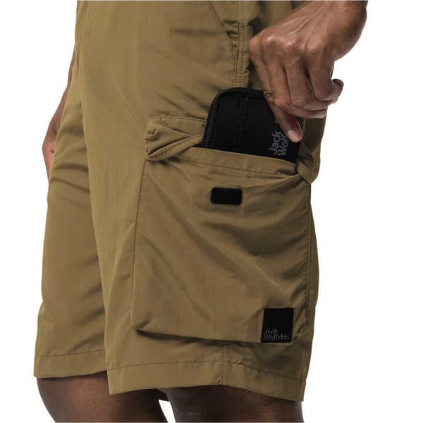 Jack Wolfskin Kalahari Cargo Shorts Grönt 48 Man
