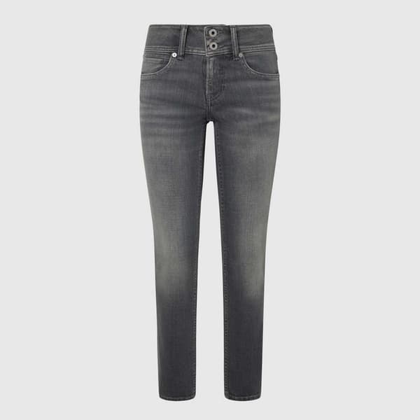 Pepe Jeans Pl204729 Slim Fit Jeans Grå 30 / 30 Kvinde