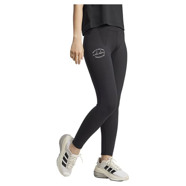 Adidas Brand Love Q3 Leggingsit Musta M Nainen