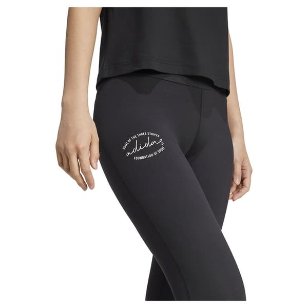 Adidas Brand Love Q3 Leggingsit Musta M Nainen