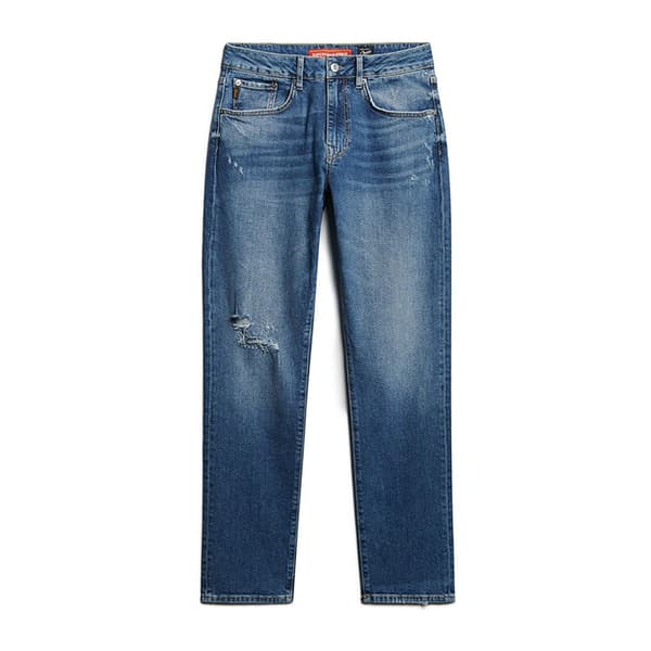 Superdry Vintage Slim Straight Jeans Blå 31 / 32 Man