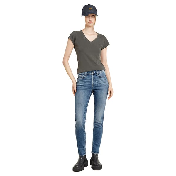 G-star Ace 2.0 Slim Straight Jeans Blå 28 / 30 Kvinna