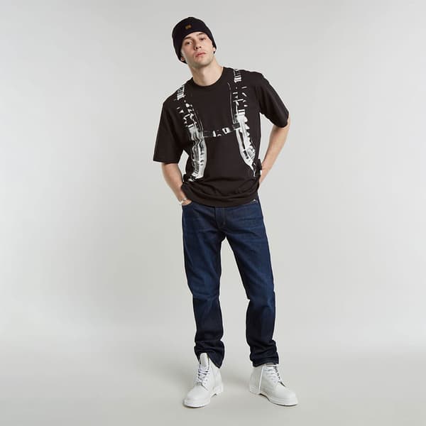 G-star Mosa Straight Fit Jeans Blå 33 / 32 Man