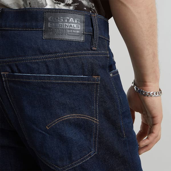G-star Mosa Straight Fit Jeans Blå 33 / 32 Man