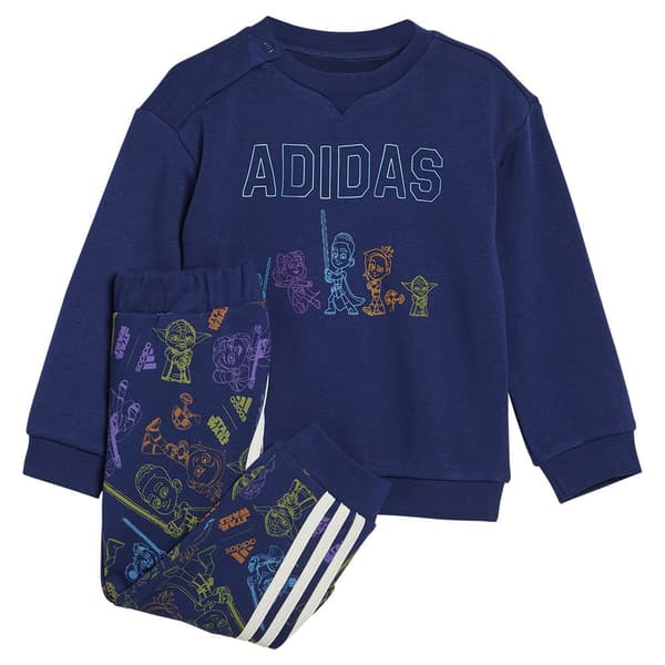 Adidas Star Wars Young Jedi Joggers Blå 9-12 Months Pojke