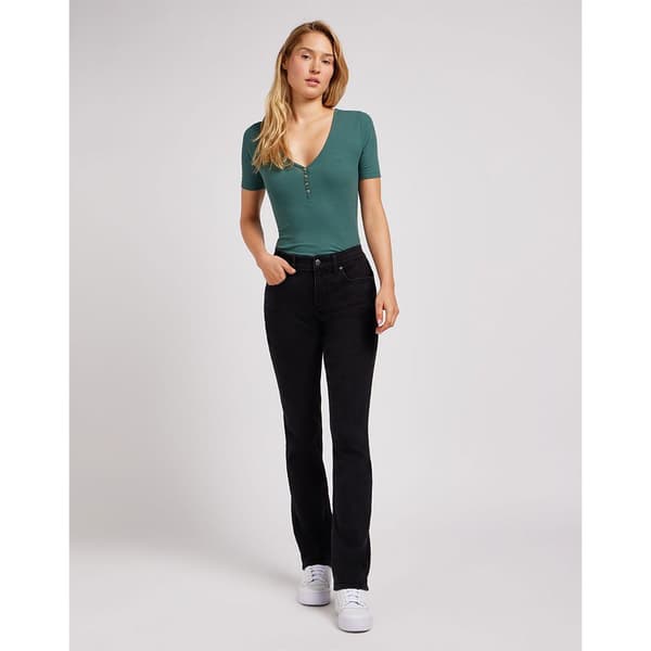 Lee Ultra Lux Comfort Straight Fit Jeans Svart 27 / 31 Kvinna