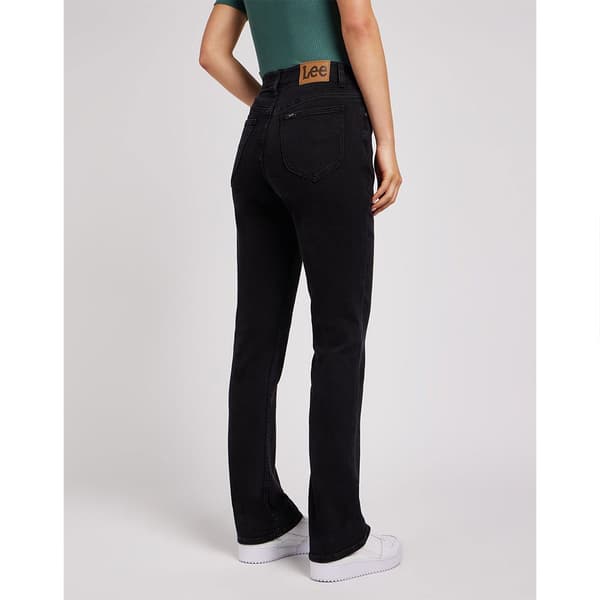 Lee Ultra Lux Comfort Straight Fit Jeans Svart 27 / 31 Kvinna