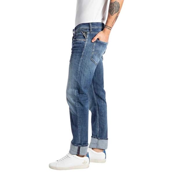 Replay Ma972.000.57374g Jeans Blå 34 / 32 Man