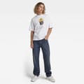 Miniatyrbillede 7 af 7: G-star Type 49 Relaxed Straight Jeans Blå 31 / 32 Mand