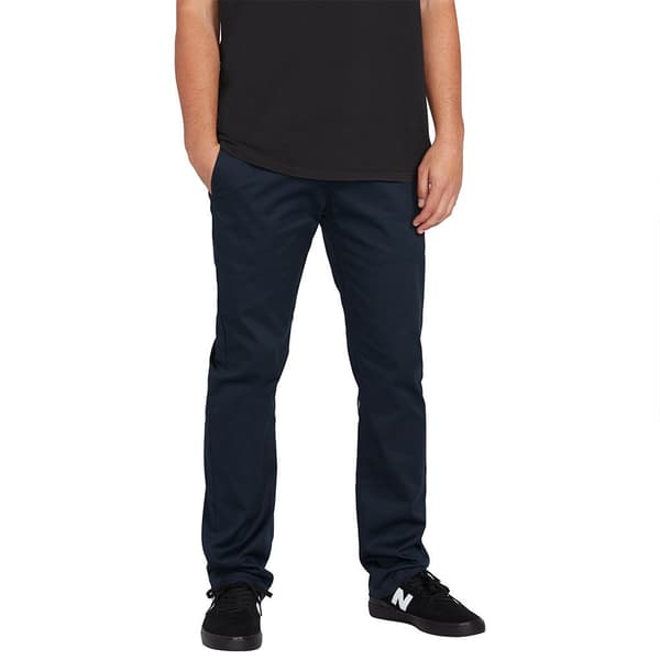 Volcom Frickin Modern Stret Chinobyxor Blå 38 / 34 Man
