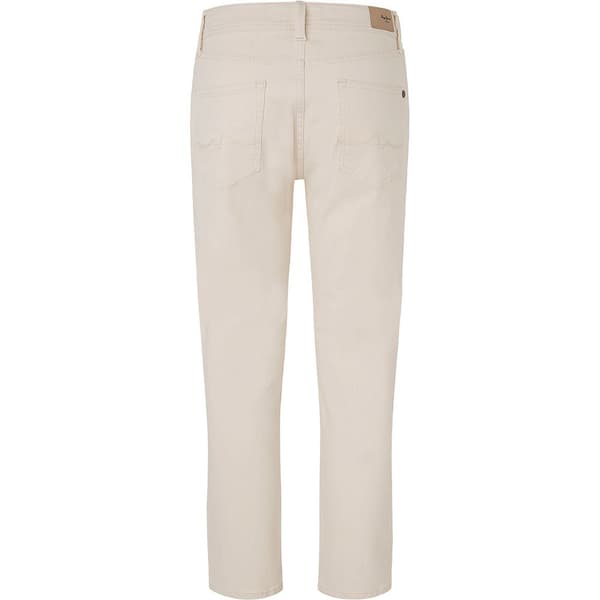 Pepe Jeans Pl204591 Tapered Fit Jeans Beige 27 / 28 Kvinde