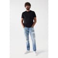 Miniatyrbillede 5 af 7: Salsa Jeans 21007723 Regular Fit Lavtaljede Jeans Blå 31 / 30 Mand