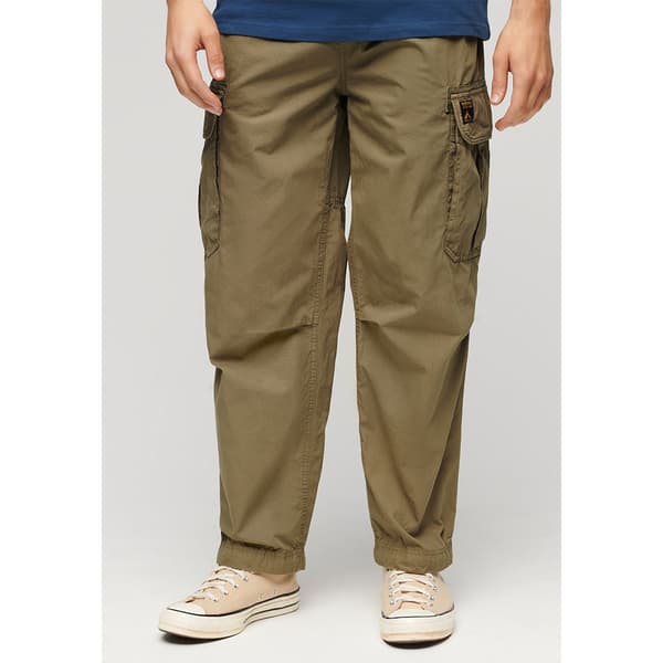 Superdry Baggy Parachute Byxor Beige 31 / 32 Man
