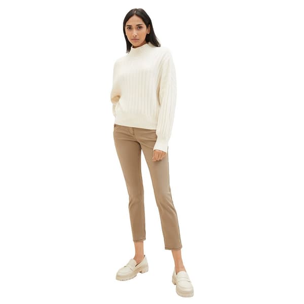 Tom Tailor Tapered Relaxed Bukser Beige 34 / 28 Kvinde