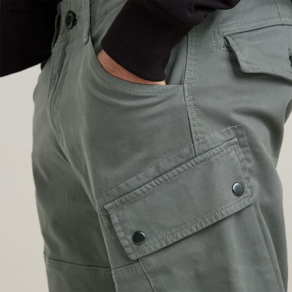 G-star Roxic Straight Fit Cargo Housut Harmaa 33 / 32 Mies