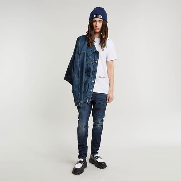G-star D-staq 3d Slim Jeans Blå 36 / 34 Mand