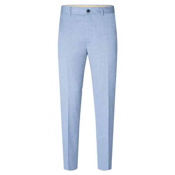 Selected Cedric Structure Slim Fit Kostymbyxor Blå 48 Man