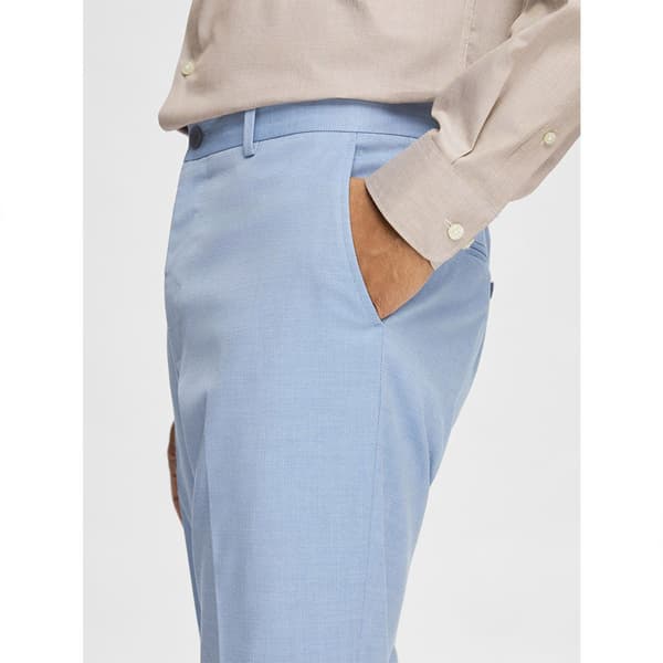 Selected Cedric Structure Slim Fit Kostymbyxor Blå 48 Man