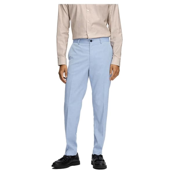 Selected Cedric Structure Slim Fit Kostymbyxor Blå 48 Man