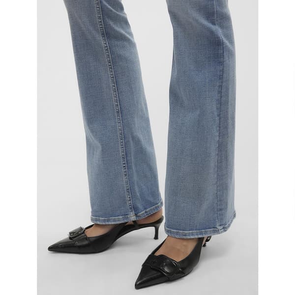 Vero Moda Flash Flared Fit Li371 Jeans Blå XS / 32 Kvinde
