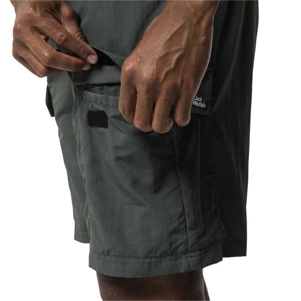 Jack Wolfskin Konstabler Shorts Grå S Mand