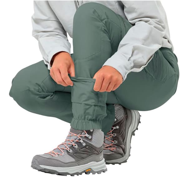 Jack Wolfskin Barrier Byxor Grönt 36 Kvinna