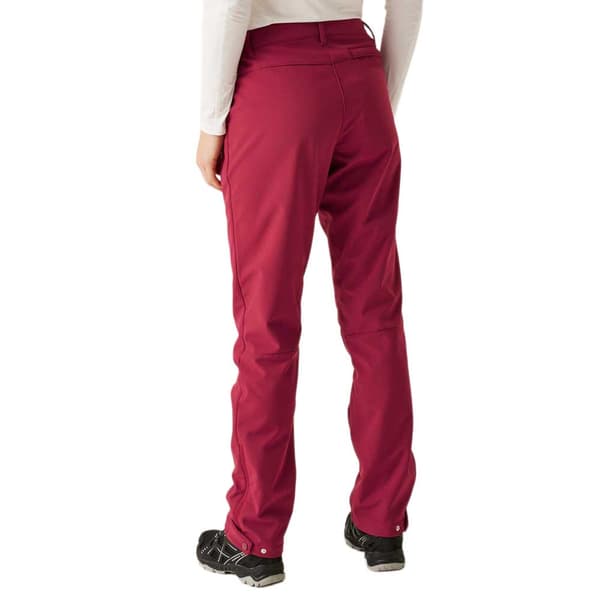 Regatta Geo Softshell Ii Bukser Rød 18 / Regular Kvinde