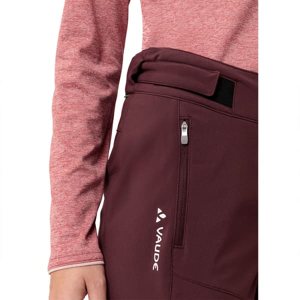 Vaude Elope Softshell Byxor Lila 36 / Regular Kvinna