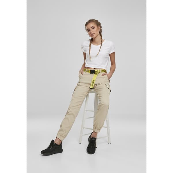 Urban Classics Tb3048 Cargobukser Beige 29 Kvinde