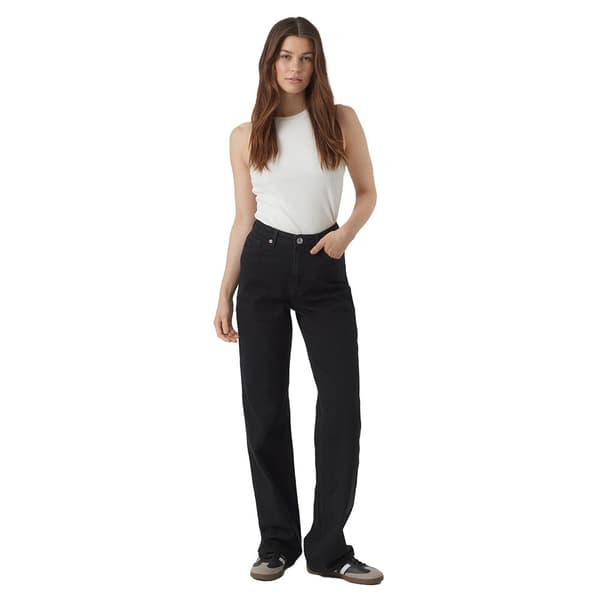 Vero Moda Tessa Wide Fit Jeans Svart 31 / 32 Kvinna