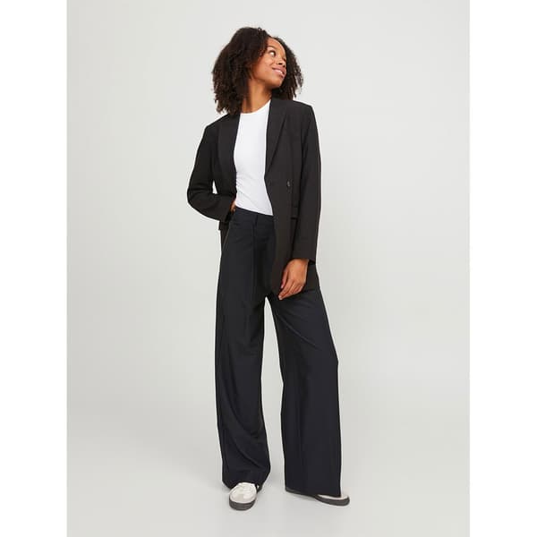 Jack & Jones Ellis Wide Jjxx Höga Midje Byxor Svart XS / 32 Kvinna