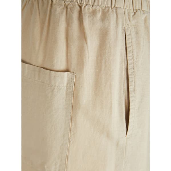 Jack & Jones Flora Linen Blend Jjxx Bukser Beige L Kvinde