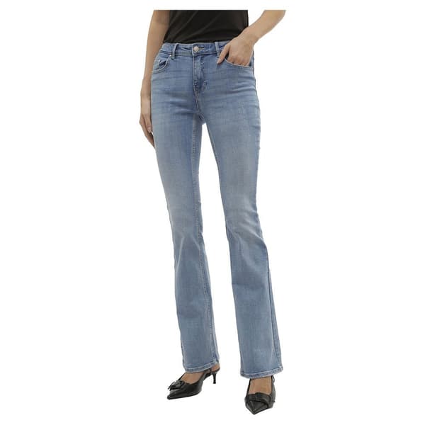 Vero Moda Flash Flared Fit Li371 Jeans Blå XS / 34 Kvinde