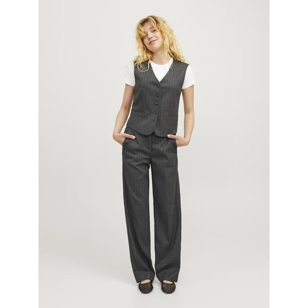 Jack & Jones Mary Brushed Jjxx Kostymbyxor Grå XL Kvinna