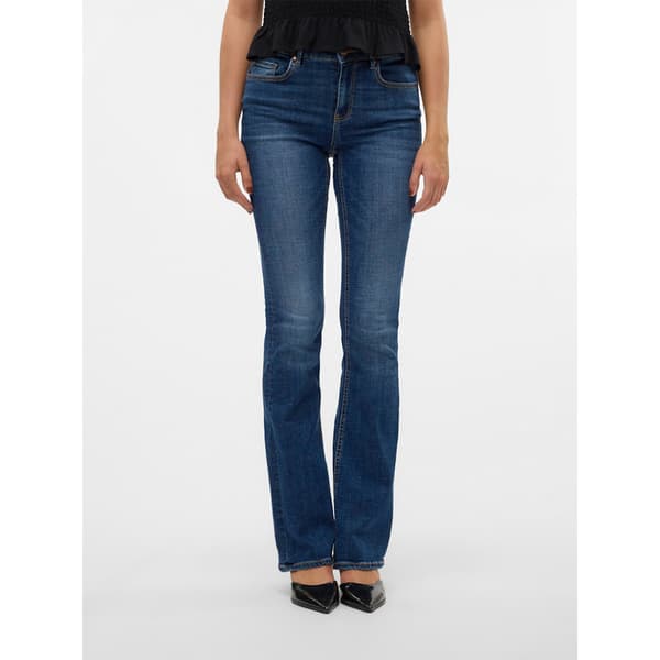 Vero Moda Flash Flared Li3110 Jeans Blå XS / 32 Kvinde