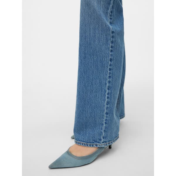 Vero Moda Tessa Straight Li3114 Højtaljede Jeans Blå 29 / 32 Kvinde