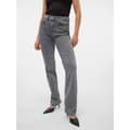 Miniatyrbillede 5 af 7: Vero Moda Tessa Straight Ra206 Højtaljede Jeans Grå 29 / 30 Kvinde
