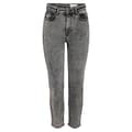 Miniatyrbillede 3 af 8: Noisy May Moni Straight Ankle Az391dg Højtaljede Jeans Grå 28 / 32 Kvinde