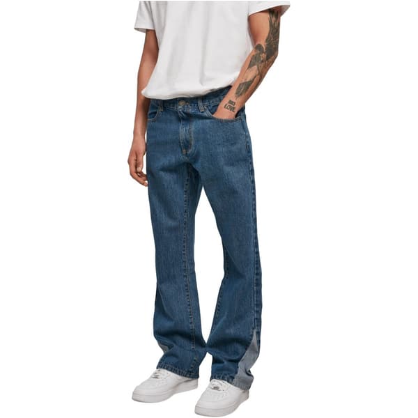 Urban Classics Organic Triangle Jeans Blå 34 Mand